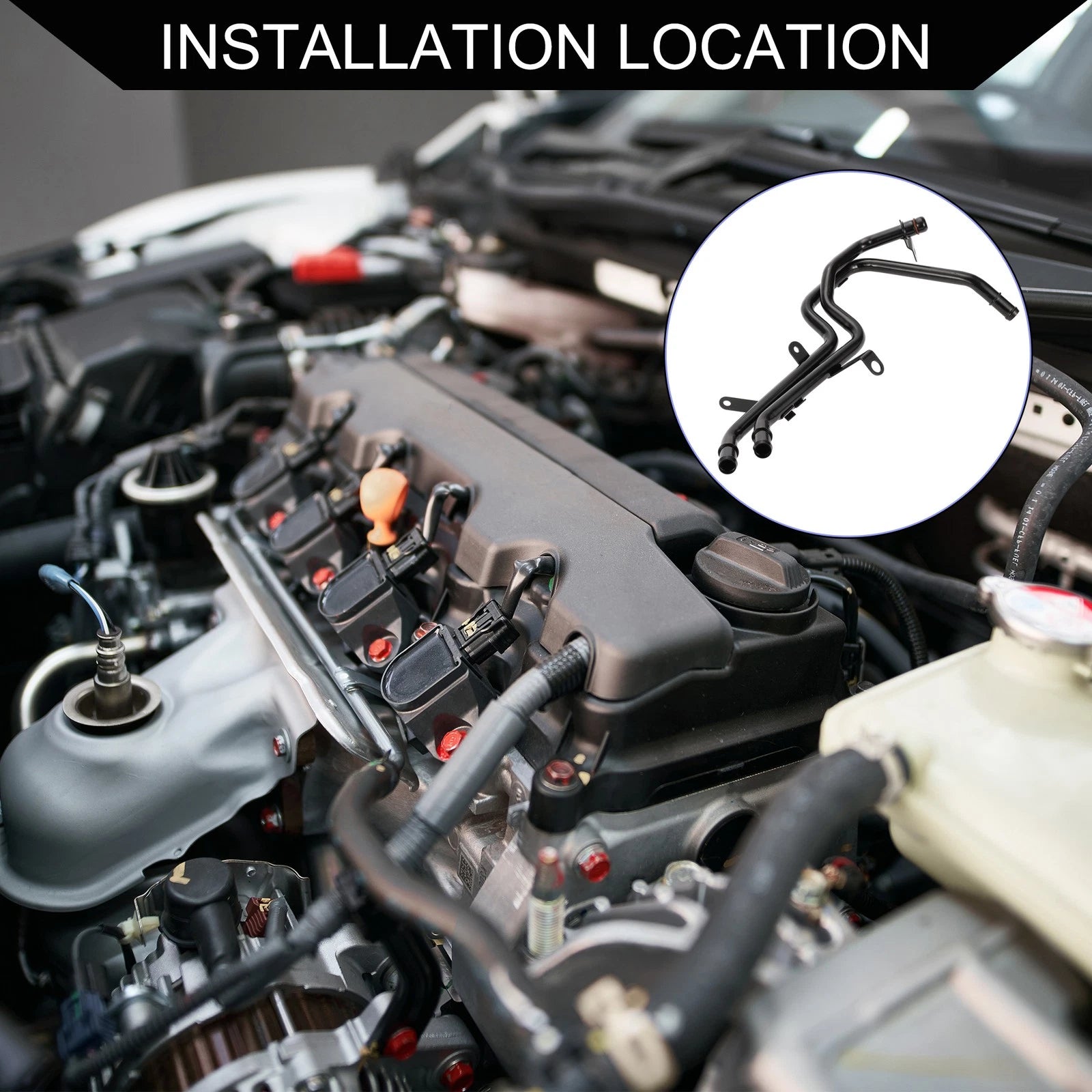 HVAC Heater Hose Assembly for Chevrolet Impala (2006–2011) No. 12598522