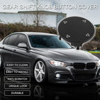 Control Knob Button Cover for BMW F20 F21 1 Series Black Center Console
