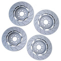 Front & Rear Brake Rotors for Alfa Romeo Giulia Stelvio Quadrifoglio (2017–2024)