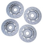 Front & Rear Brake Rotors for Alfa Romeo Giulia Stelvio Quadrifoglio (2017–2024)