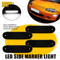 Set of 4 LED Front Rear Side Marker Lights for Mazda MX-5 Miata (1990–2005)