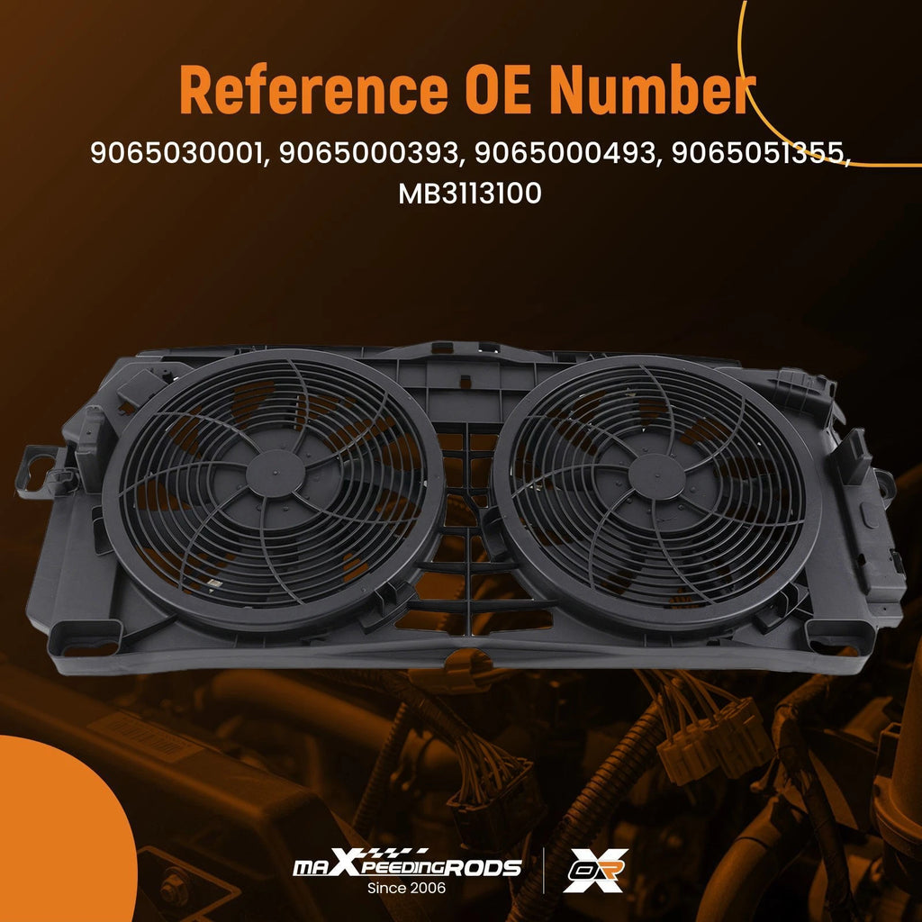 Electric Radiator Cooling Fan for Mercedes-Benz Sprinter 2500/3500 (2010–2018)