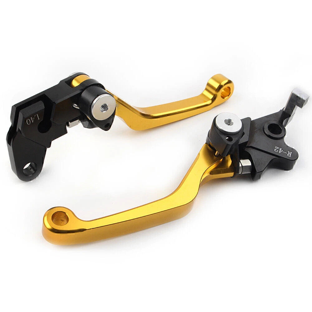 CNC Pivot Clutch Brake Levers for Suzuki DRZ400S DRZ400SM DRZ400E (2000–2022)