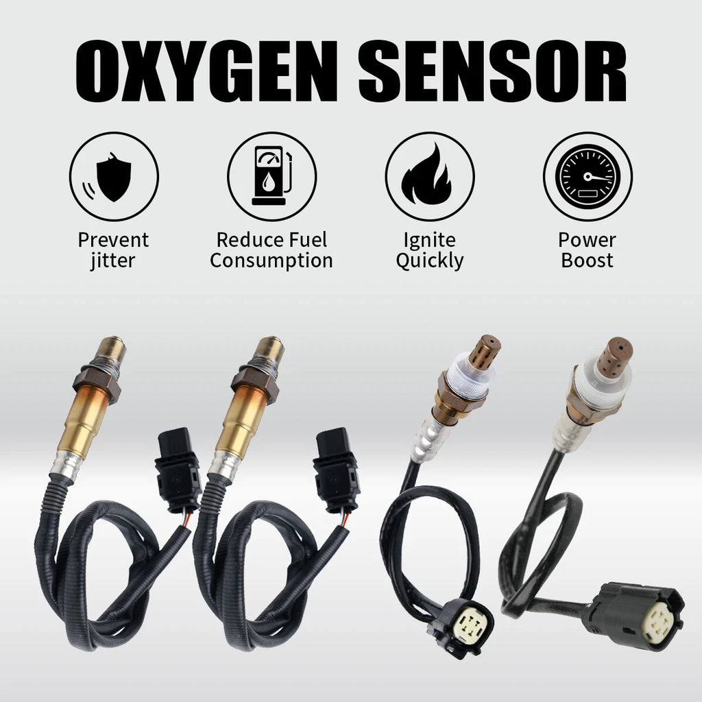 2X O2 Oxygen Sensors for Ford Flex Taurus (2011–2015) 3.5L Turbo