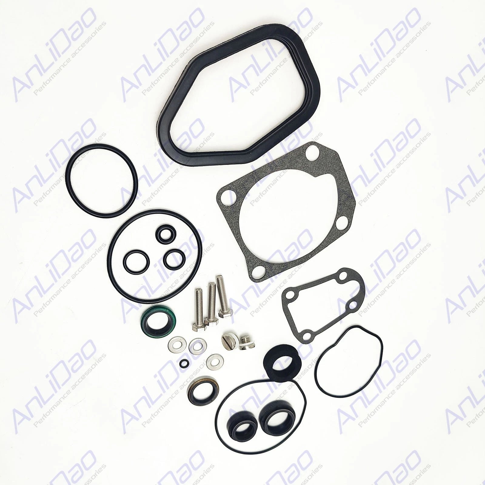 Lower Gearcase Seal Kit 396355 for Johnson Evinrude 35HP-75HP (Small Case)
