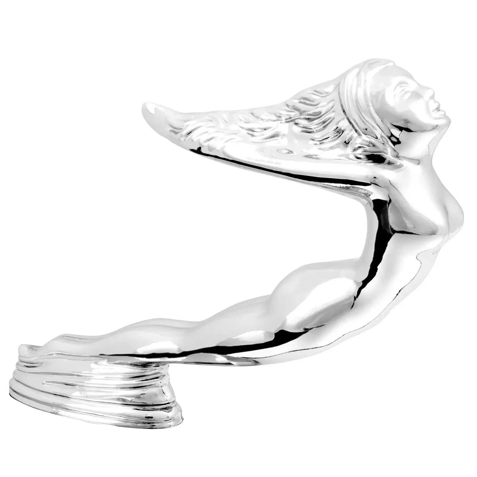 Hood Ornament Replacement Chrome Flying Lady for Peterbilt Kenworth (2000–2026)