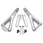 Silver Rear Passenger Footpeg Bracket for Ducati Panigale V4/S (2018–2020)