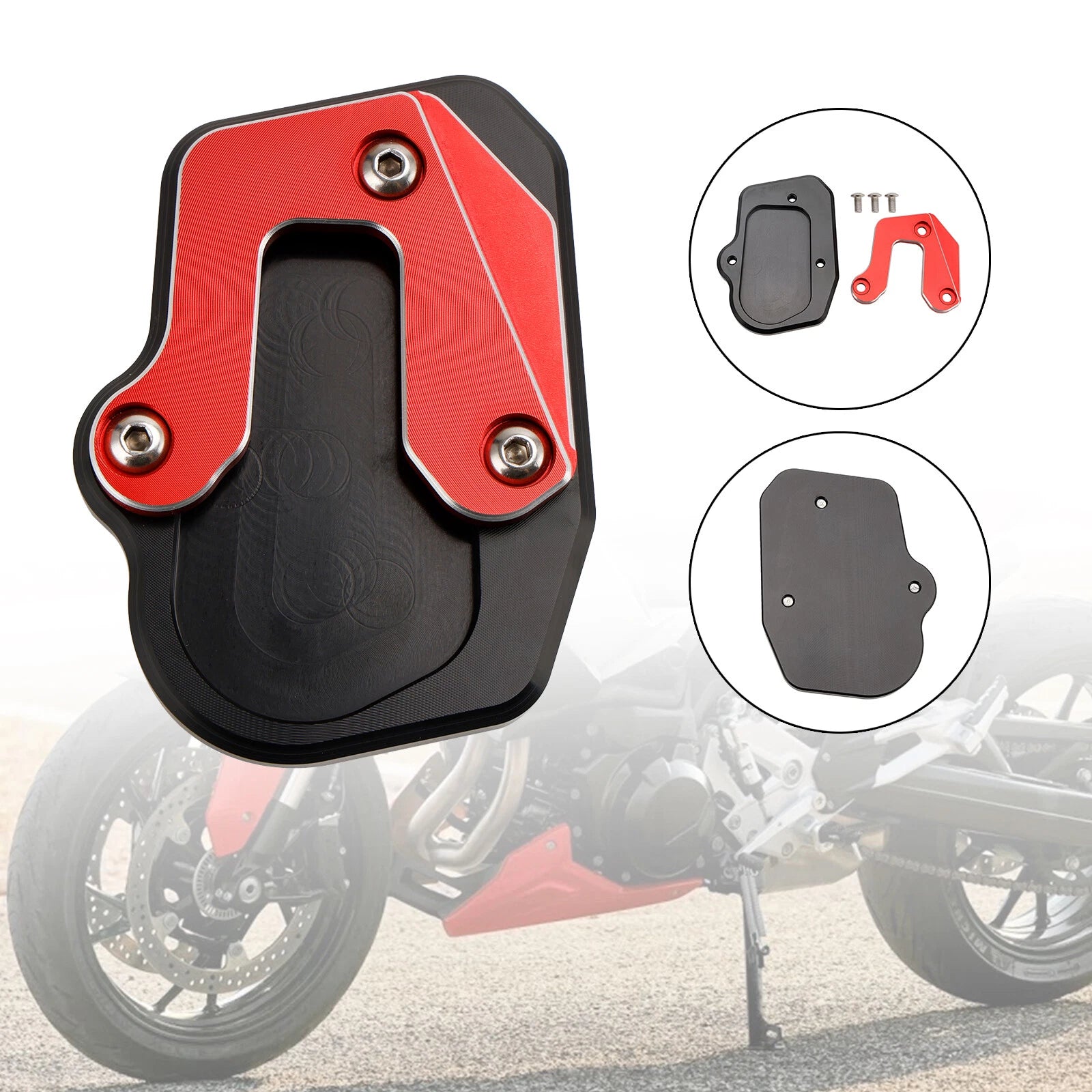 Kickstand Enlarger Pad for BMW F900R F900 R (2020)