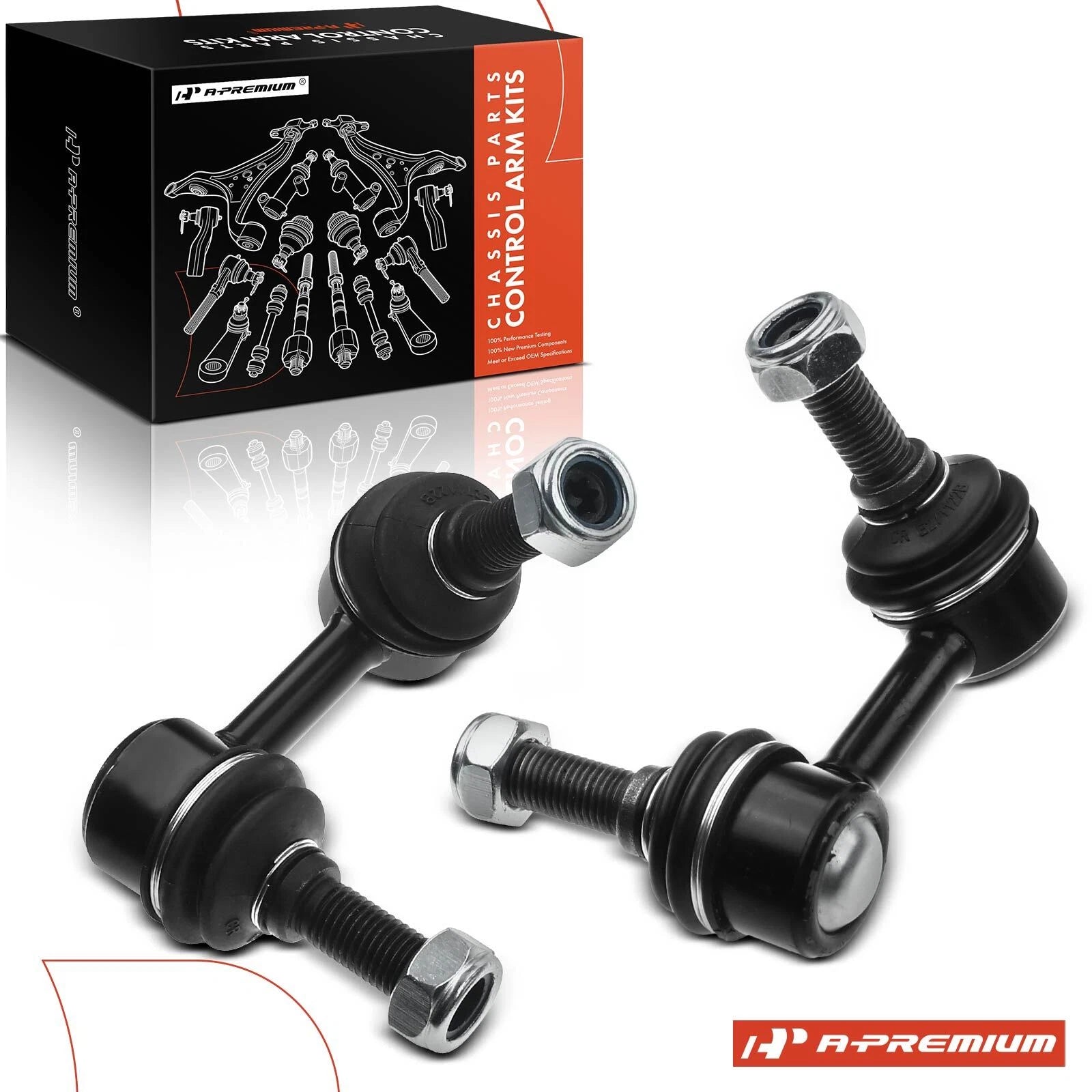 2X Front Stabilizer Bar Links for Nissan Frontier Pathfinder 