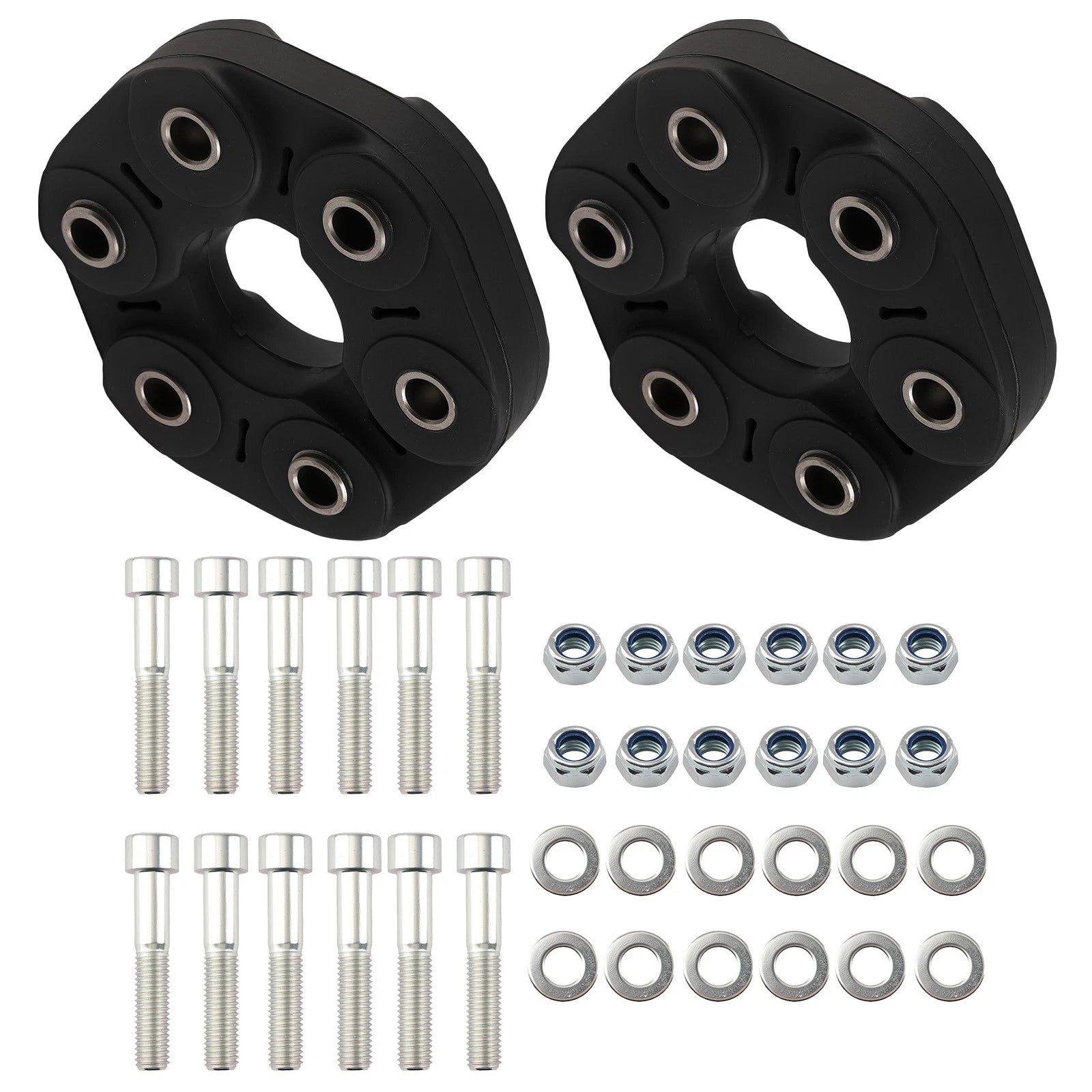Driveshaft Rubber Flex Disc with Bolts for Mercedes W203 W210 W220 (2000–2006)