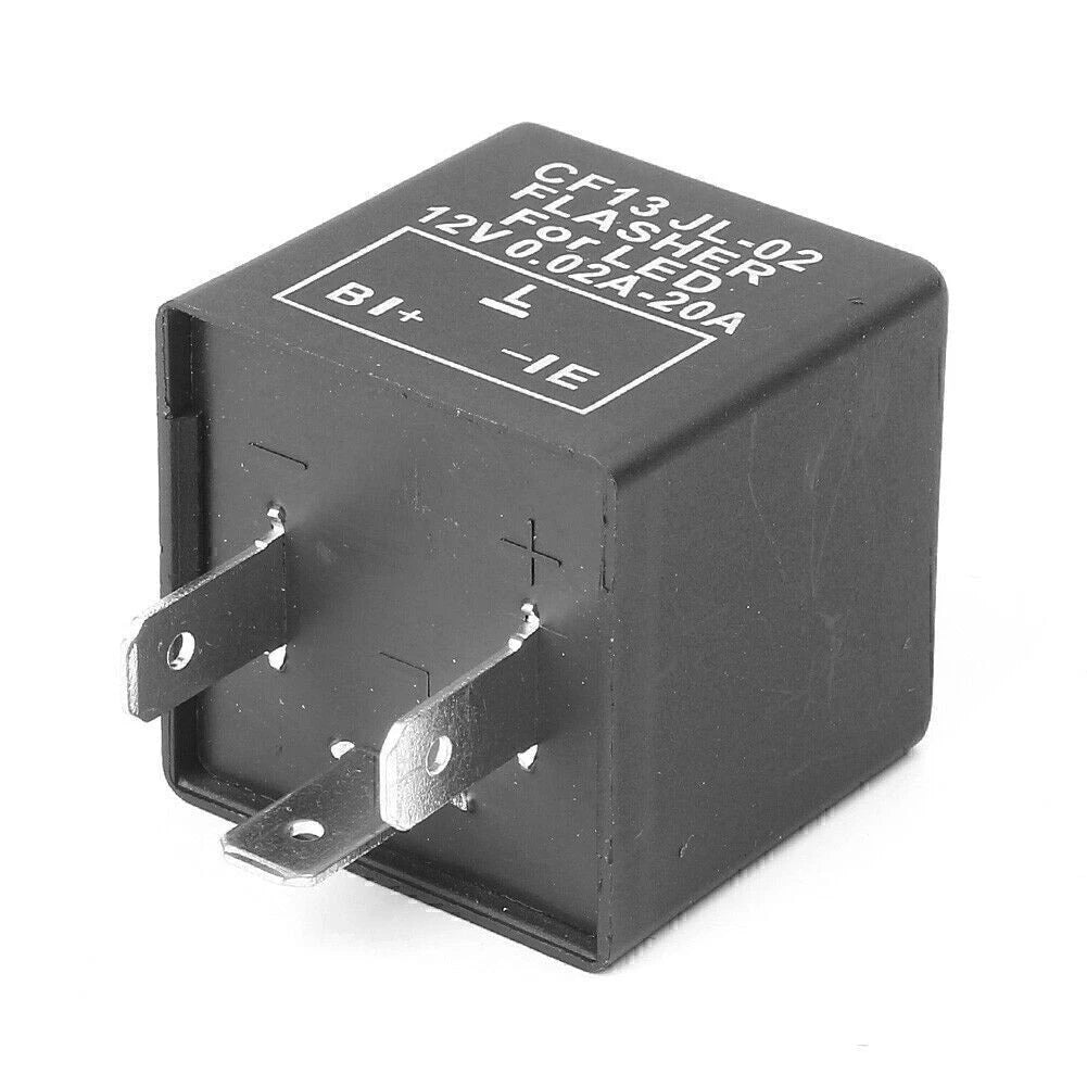 3-Pin Flasher Relay for Car CF13 JL-02 LED Turn Light Hyper Flash
