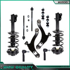 Complete Front Struts Lower Control Arms Sway Bar Kit for Dodge Neon SX (1995–2005)