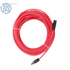 Set of 2 Solar Panel Extension Cables for Various Models (20M, 12AWG)