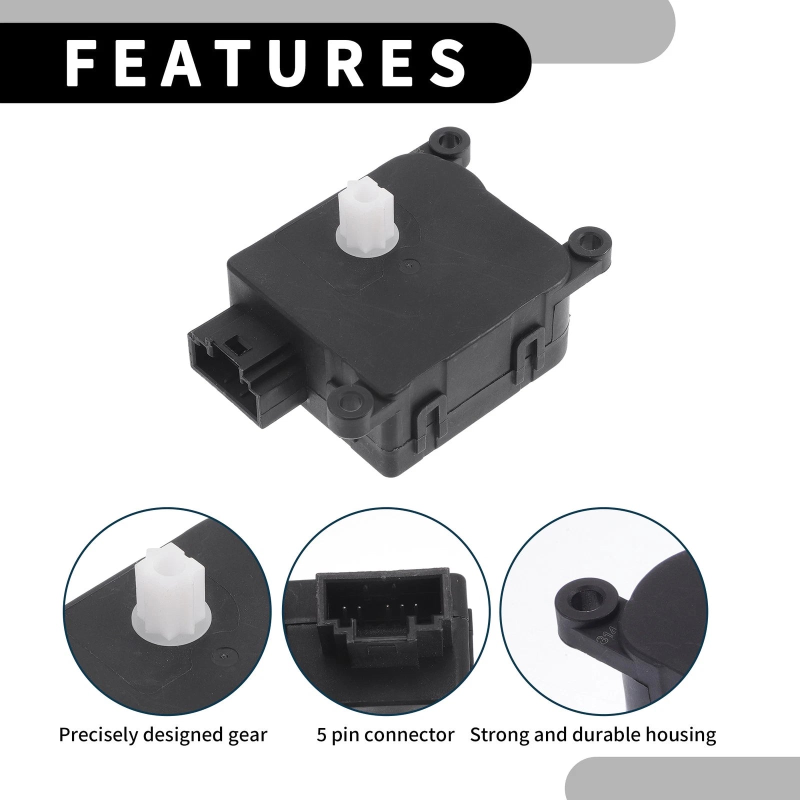 HVAC Heater Blend Door Control Actuator No.GS3L61A60 for Mazda 6 (2009–2013)