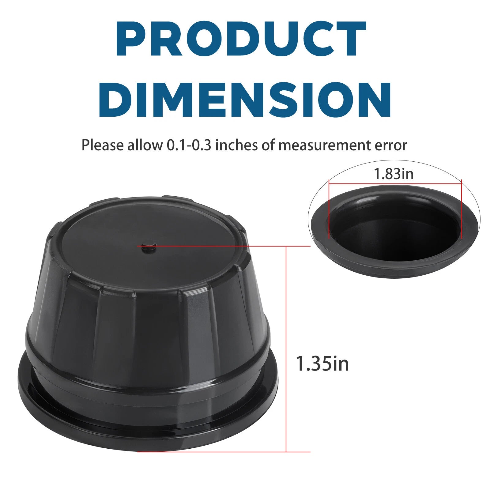 Set of 4 Wheel Center Caps for Honda Foreman Rubicon 500, Rincon 650, 680