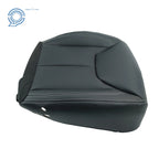 Front Right Bottom Seat Cover for Jeep Wrangler (2013-2017) Black Leather