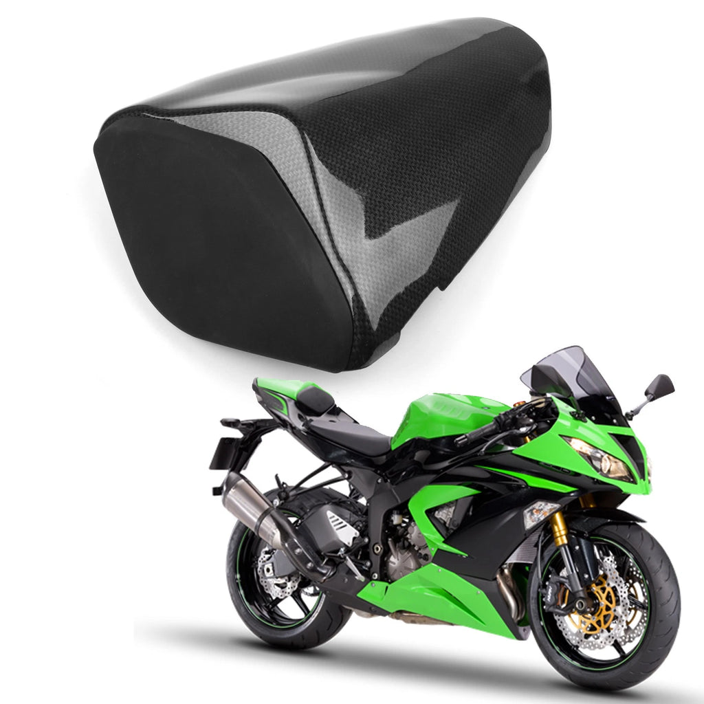 Rear Seat Cover Cowl for Kawasaki ZX6R ZX 636 (2009–2018) Carbon
