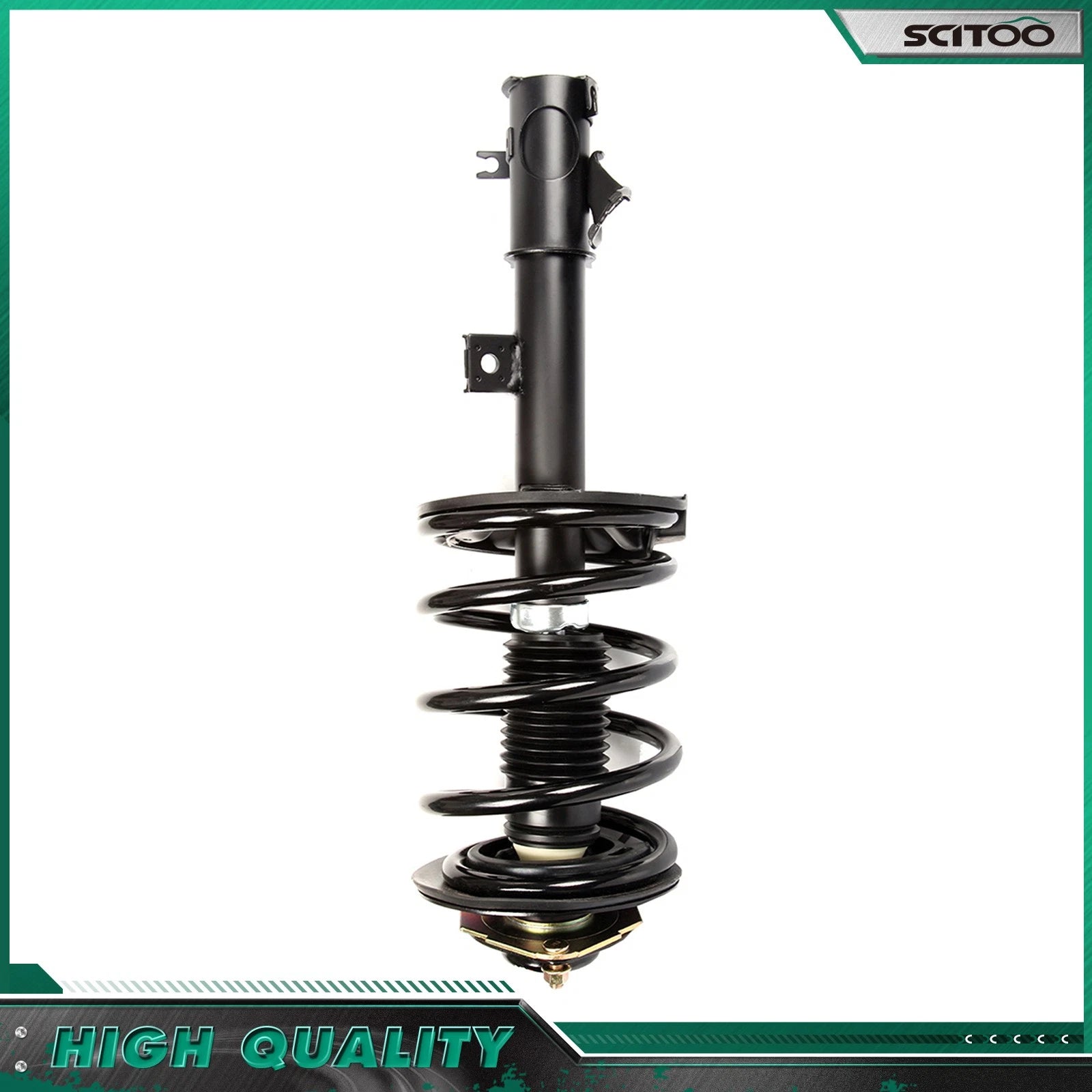 Front Pair Complete Struts & Spring Mounts for Nissan Murano (2003–2007)