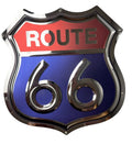 Route 66 Metal Sign 3D Design for Chevrolet Camaro (1967–1969)