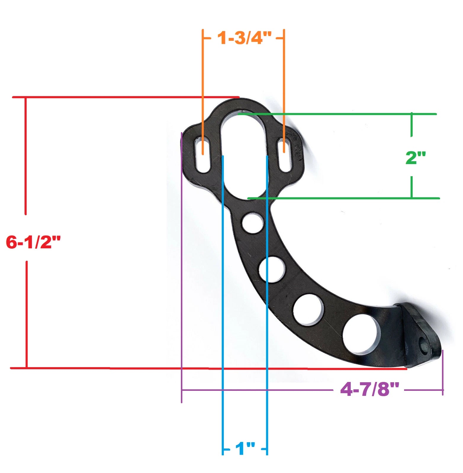 Tail Light Brackets Custom Plain Steel Drilled Holes for Model A (1928–1931)