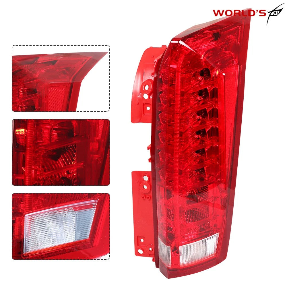 Right Side Taillight Assembly for Cadillac SRX (2010–2016) Red