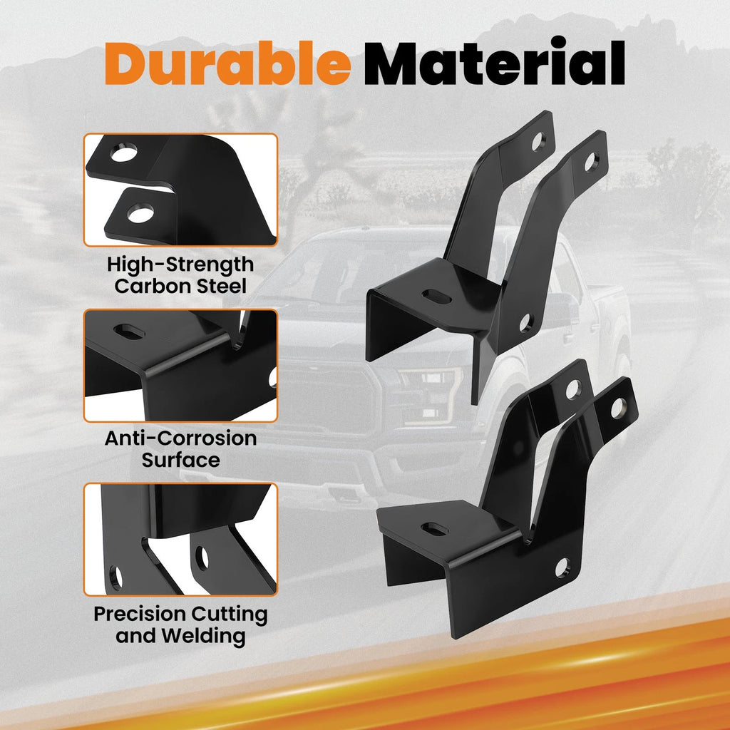 2X Rear Lowering Shock Extenders for Chevy Suburban Avalanche Tahoe (2000–2006)