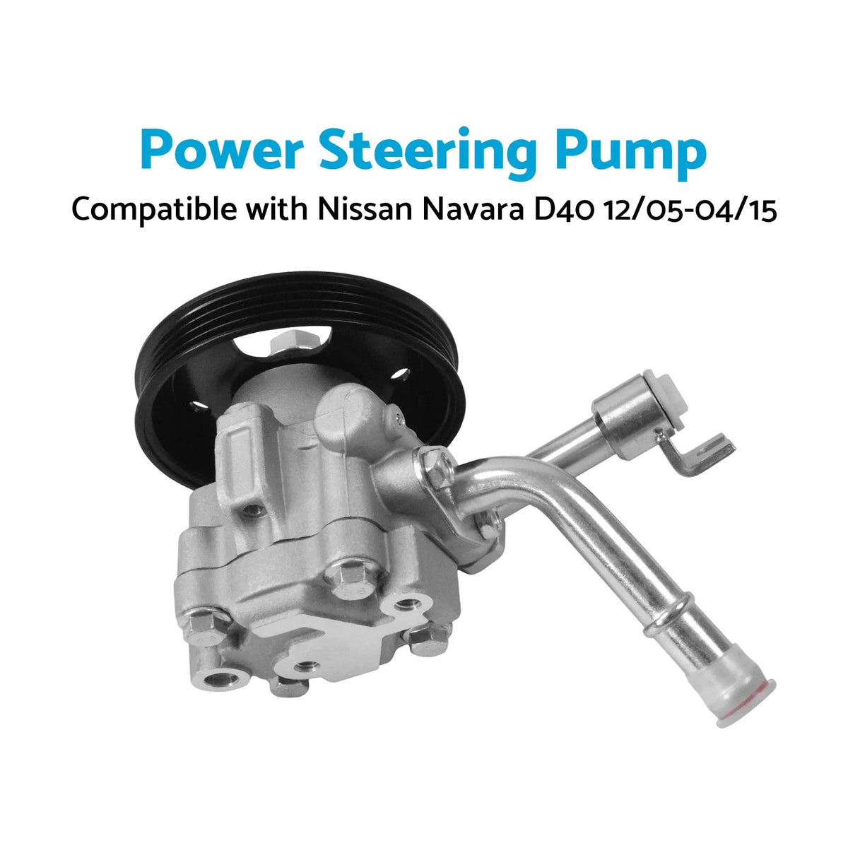 Power Steering Pump with Pulley for Nissan Navara D40 (2005–2015)