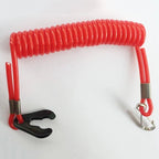 Outboard Boat Motor Kill Stop Safety Keys Tether Lanyard for Honda