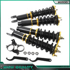 Coilovers Front+Rear Adjustable Height Struts Shock Kits for Honda Civic (1993–2000)