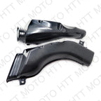 Ram Air Intake Duct Tube Set for Suzuki GSXR1000 (2001–2002) Left+Right Black
