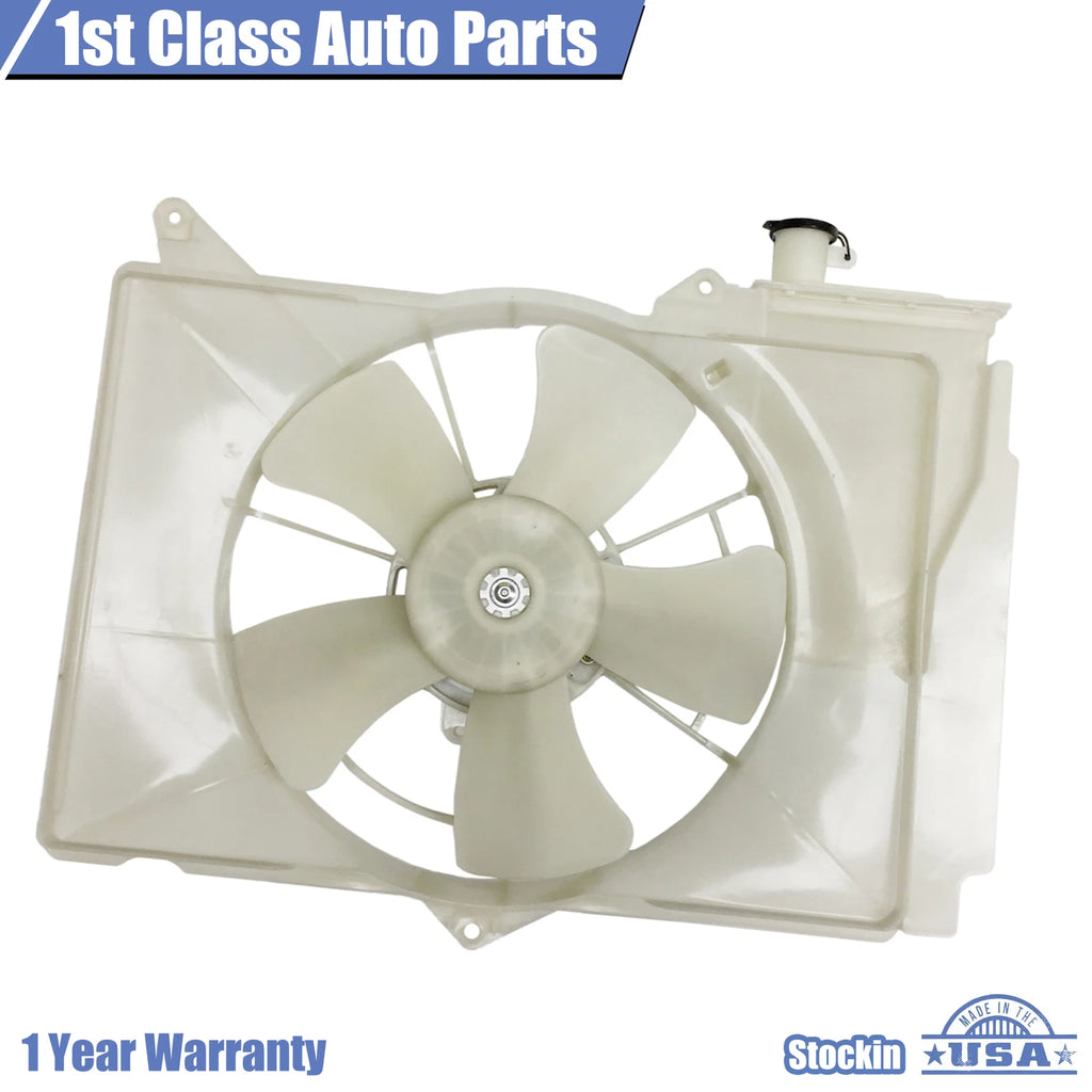 Radiator and Condenser Fan for Toyota Echo, Scion XA, XB (2000–2006)