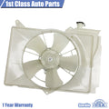 Radiator and Condenser Fan for Toyota Echo, Scion XA, XB (2000–2006)