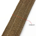 2 Rolls of 2" Titanium Lava Header Manifold Heat Wrap Tape for Universal