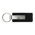 Black Leather Keychain - Officially Licensed for Chrysler 200