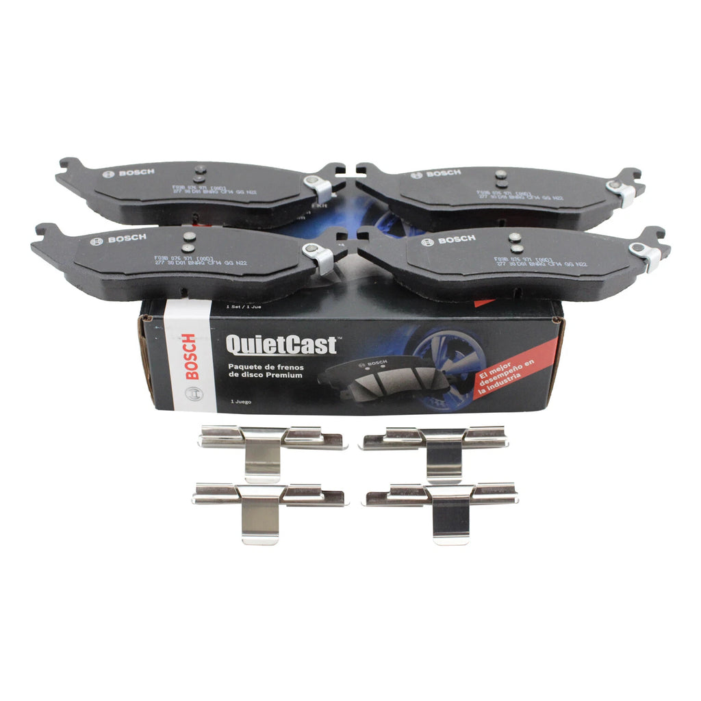 Set of 4 Bosch QuietCast Rear Ceramic Brake Pads for Dodge Ram 1500