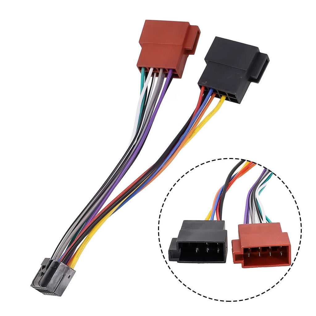 16 Pin ISO Standard Harness Connector for Audio Radio Stereo