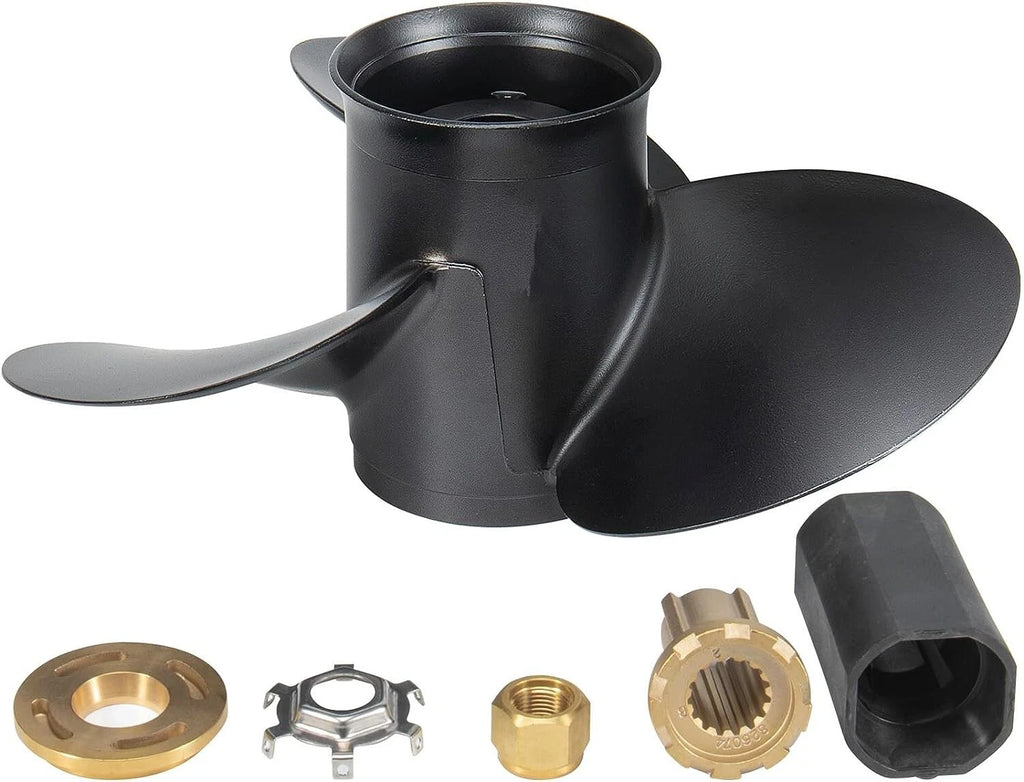Outboard Propeller for Mercury 40-140HP (15 Tooth, RH) - Hub Kits Included