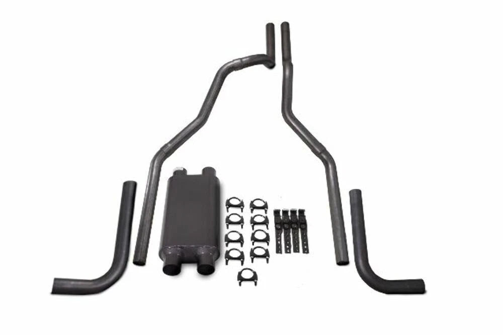 2.5" Dual Exhaust for Chevy GMC 2500 (2000–2006)