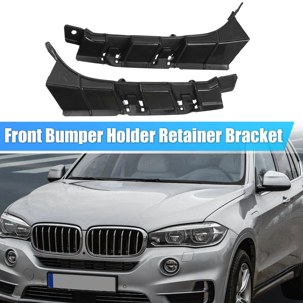Set of 2 Front Bumper Mounting Support Brackets for BMW  51117116667 51117116668