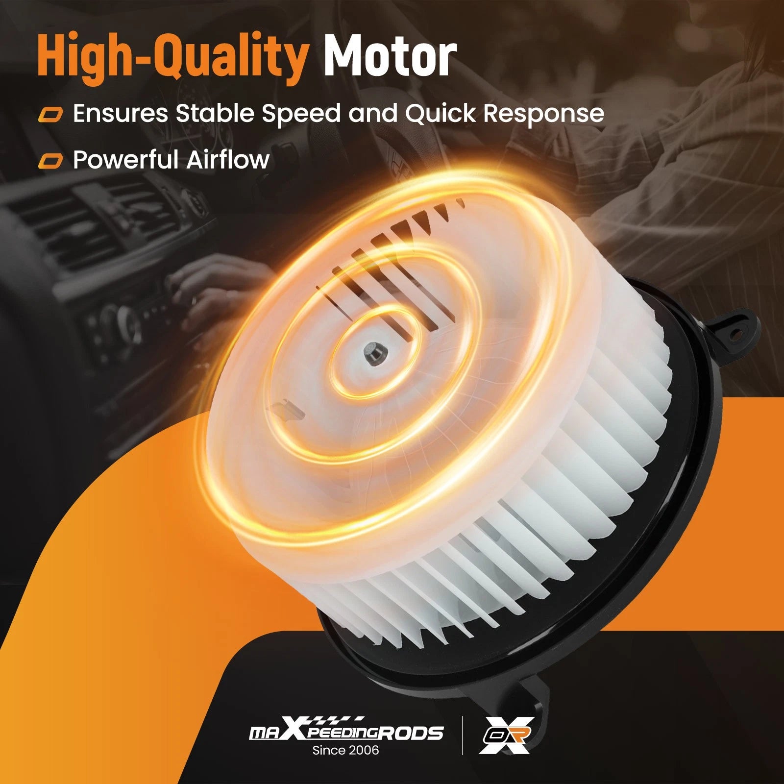 Heater Blower Motor for Toyota Sienna (2011–2018) 87103-0C051, 75050, PM4055