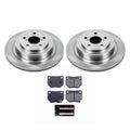 Set of 2 Brake Disc and Pad Kits for Subaru Impreza