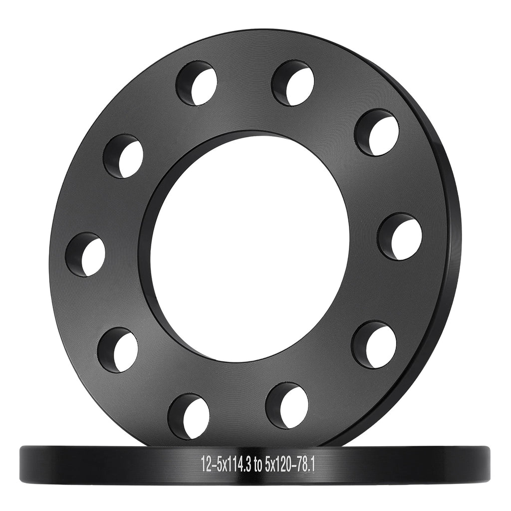 Wheel Spacers for Lexus GS450h (2007–2018) 2Pcs 5x114.3/5x120 1/2"