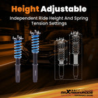 Coilover Kit for Mercedes S-Class W220 (2000-2006)