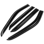 Set of 4 Window Visors for Nissan Kicks (2018–2024) Rain Deflector