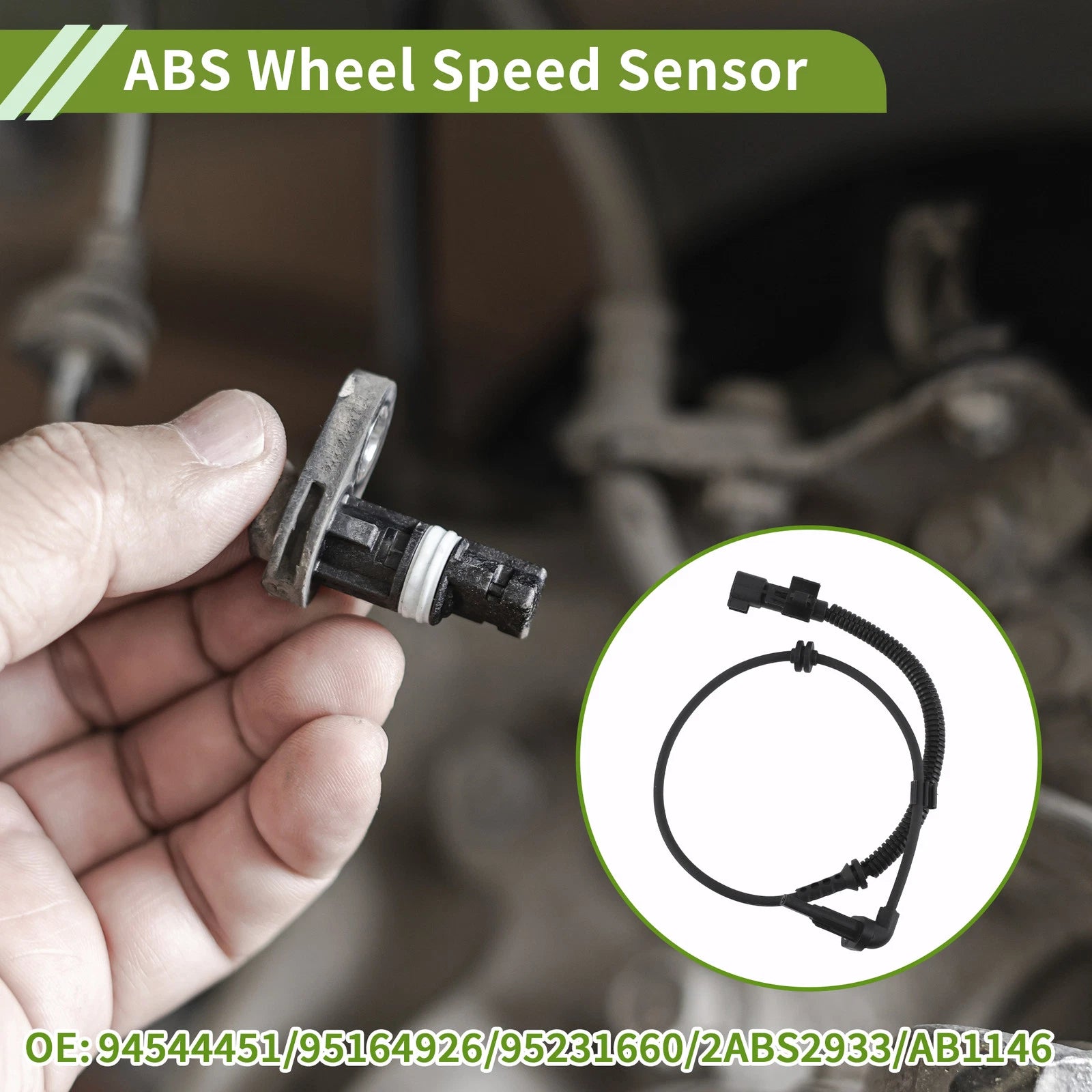 ABS Wheel Speed Sensor for Chevrolet Sonic (2012–2020) No. 94544451/95164926