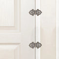 Set of 10 Decorative Bronze Zinc Alloy Hinges for Wine Boxes