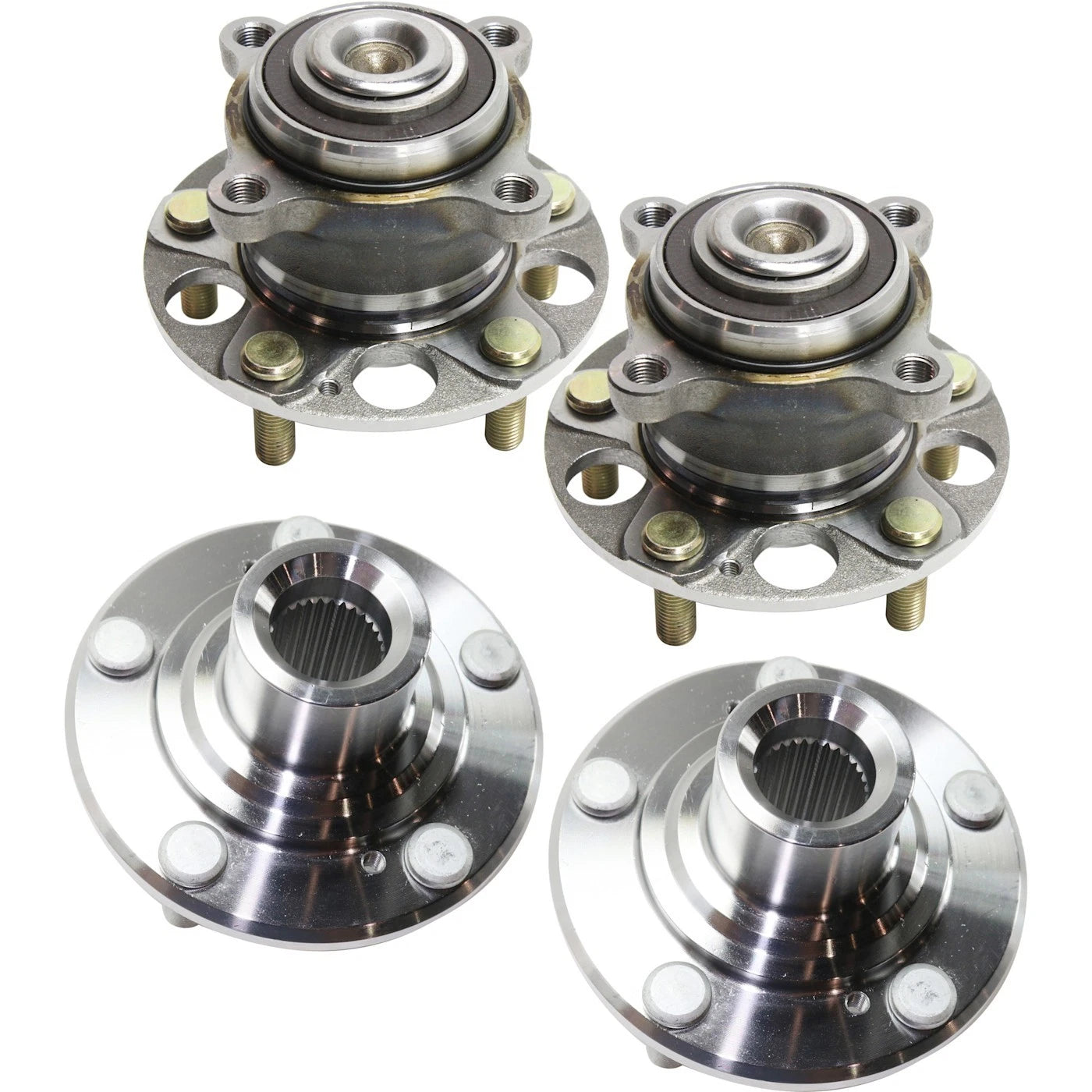 Set of 4 Wheel Hubs for Acura TSX