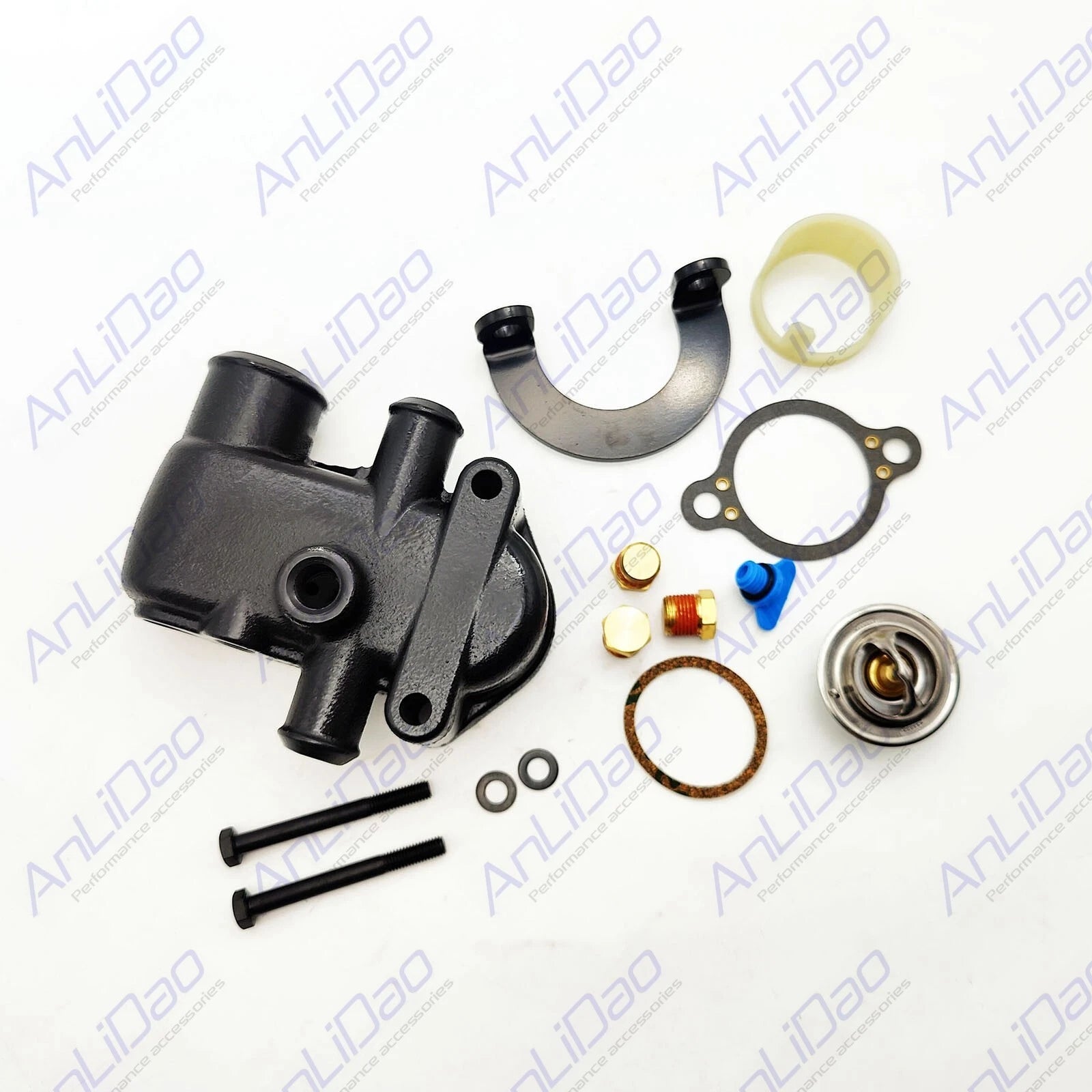 Thermostat Housing Assembly for Mercury 4.3 5.0 5.7L (863457A2, 13630)