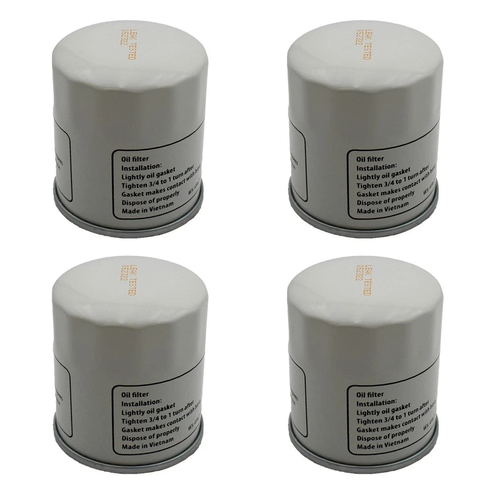 4 Pack Oil Transmission Filter Replacement Hydro Gear 52114 for Exmark SCAG Hustler