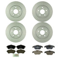 Bosch Quietcast Brake Pad Kit & Rotors for Mercedes W204 C250 C300 (2008–2015)